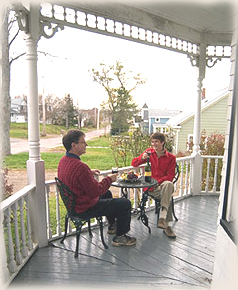 Relaxing at The Nelson House B&B, near Halifax International Airport